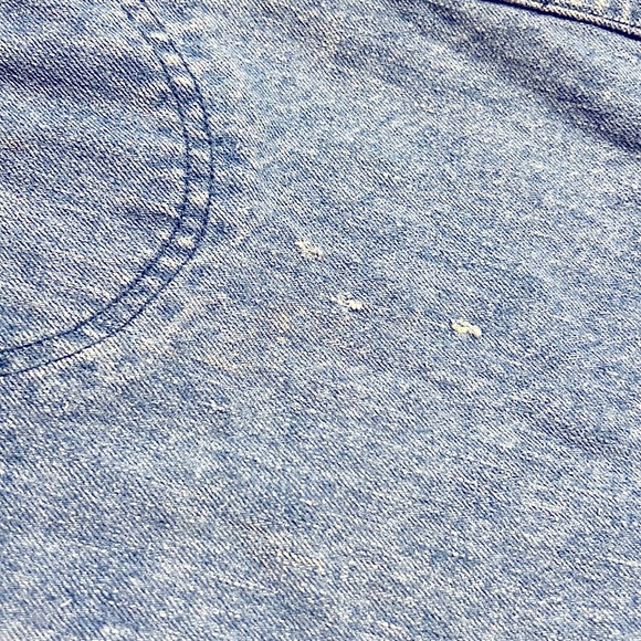 Vintage Banana Republic Denim Button Down Front Long Jacket/Dress - Picture 7 of 10